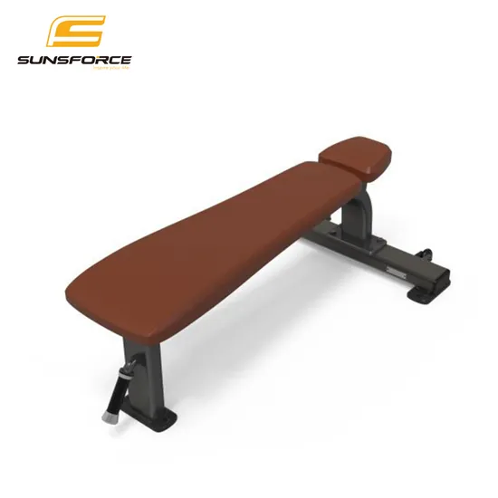 Banco inclinado plano de acero ajustable para entrenamiento de ejercicios en casa Sunsforce