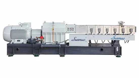 Máquina extrusora de 90 kW para masterbatch funcional