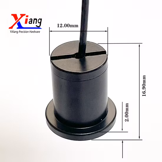 Accesorio de techo con cable de alambre ajustable con pintura para hornear negra para lámpara de techo empotrada