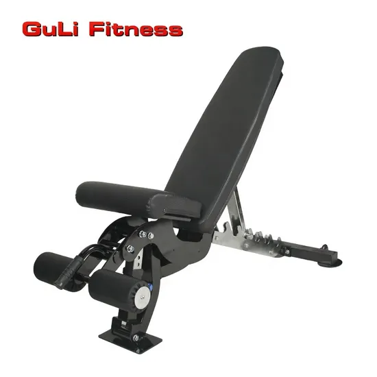 Banco de ejercicios plegable ajustable para entrenamiento de fuerza en el gimnasio en casa Banco de abdominales