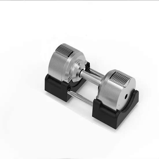 Mancuernas ajustables para fitness, con revestimiento directo de fábrica, 41,5 kg, peso libre