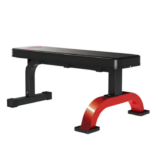 High Quality Gym Fitness Flat Bench Sit up Decline Free Weights Weightlifting Bench 